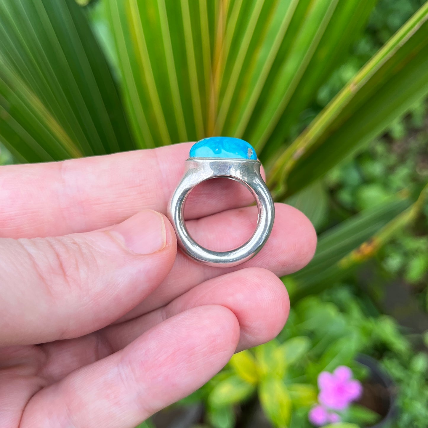 Irani Turquoise Cabochon Ring