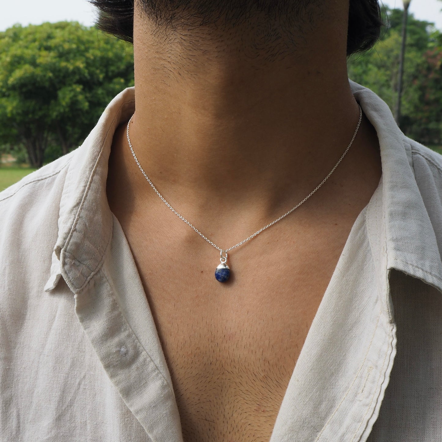 Droplet Chain Necklace