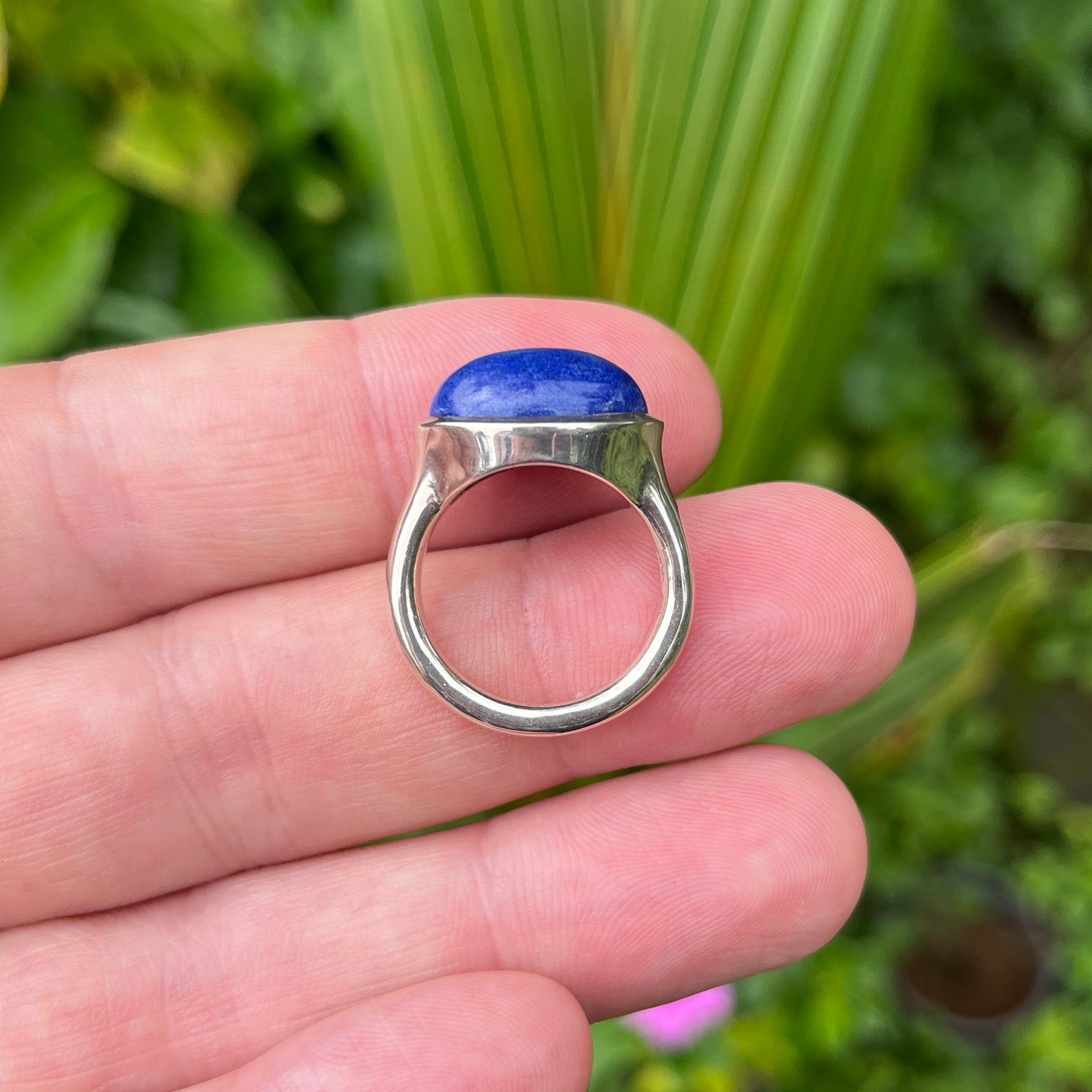 Natural Lapis Lazuli Ring india