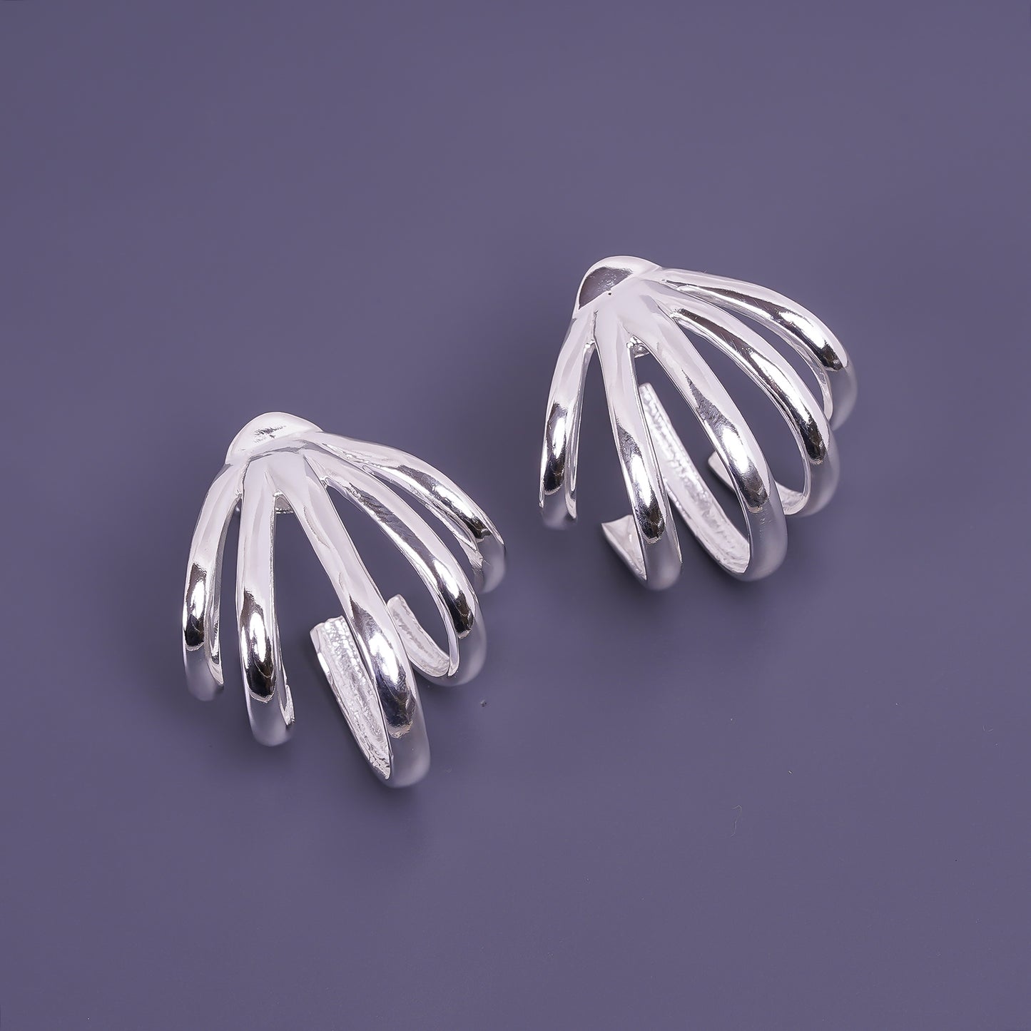 sterling silver claw earings for women