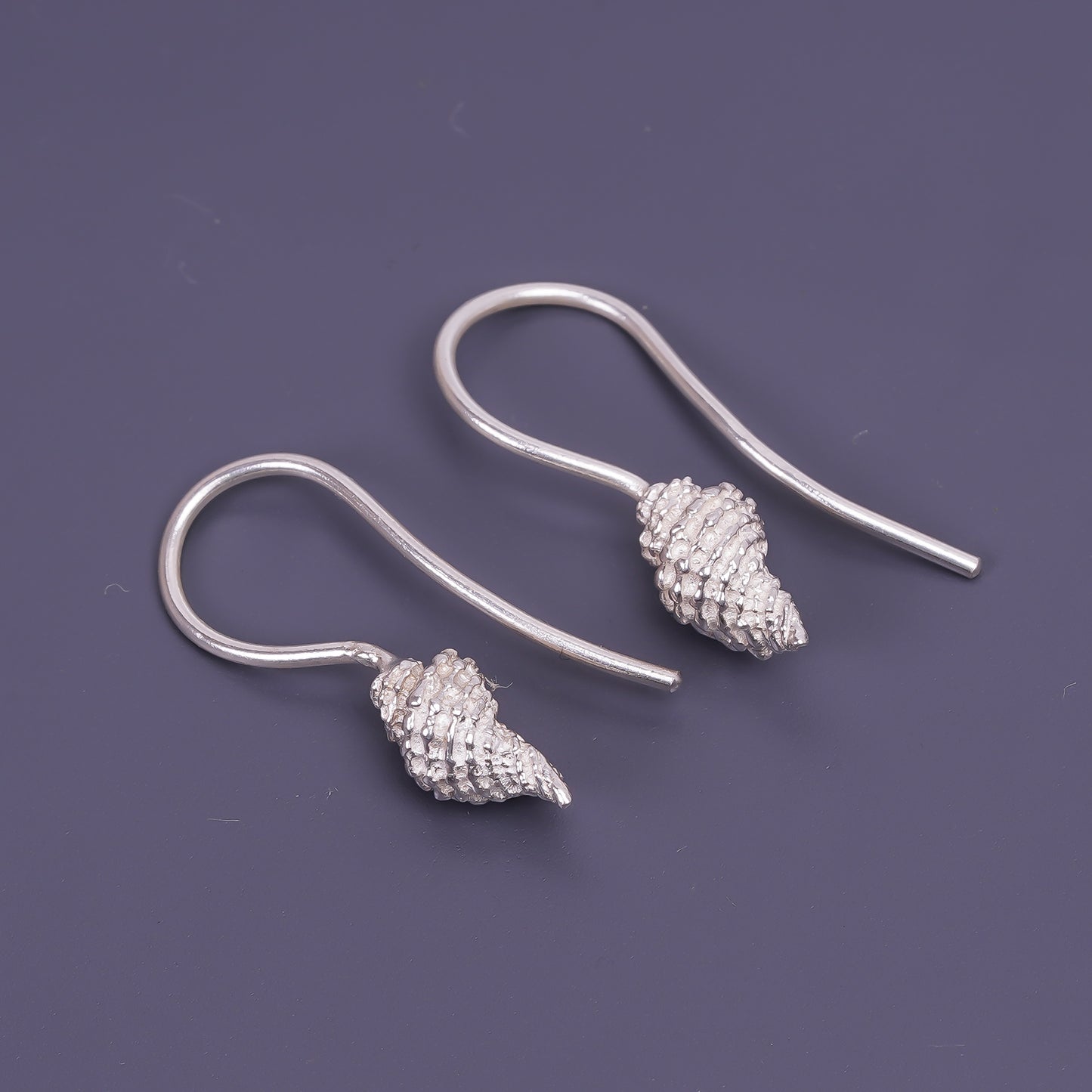sterling silver shell earings unisex