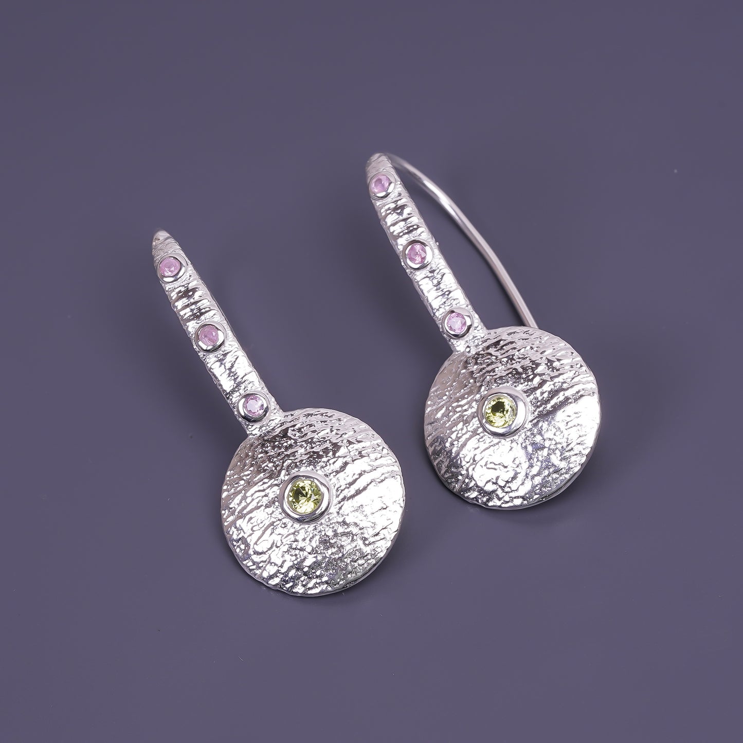 silver spoon handmade sterling earings