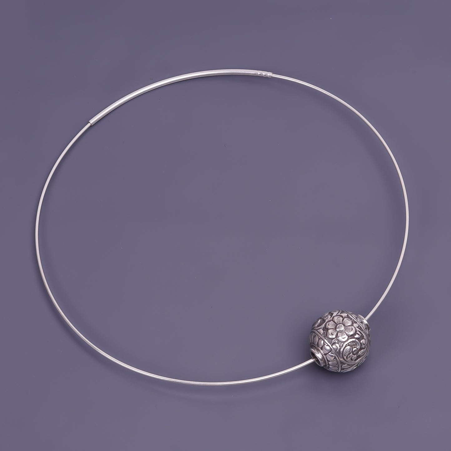 Sterling Silver Wire Collier (wire only)