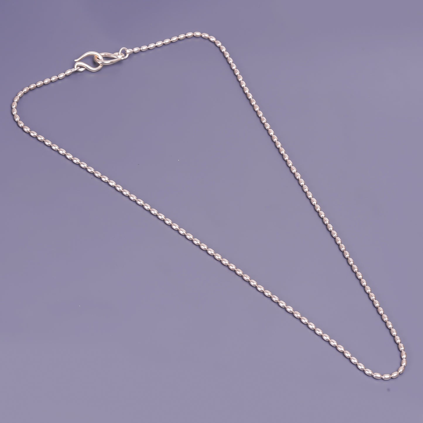 sterling silver beads men necklace chain india