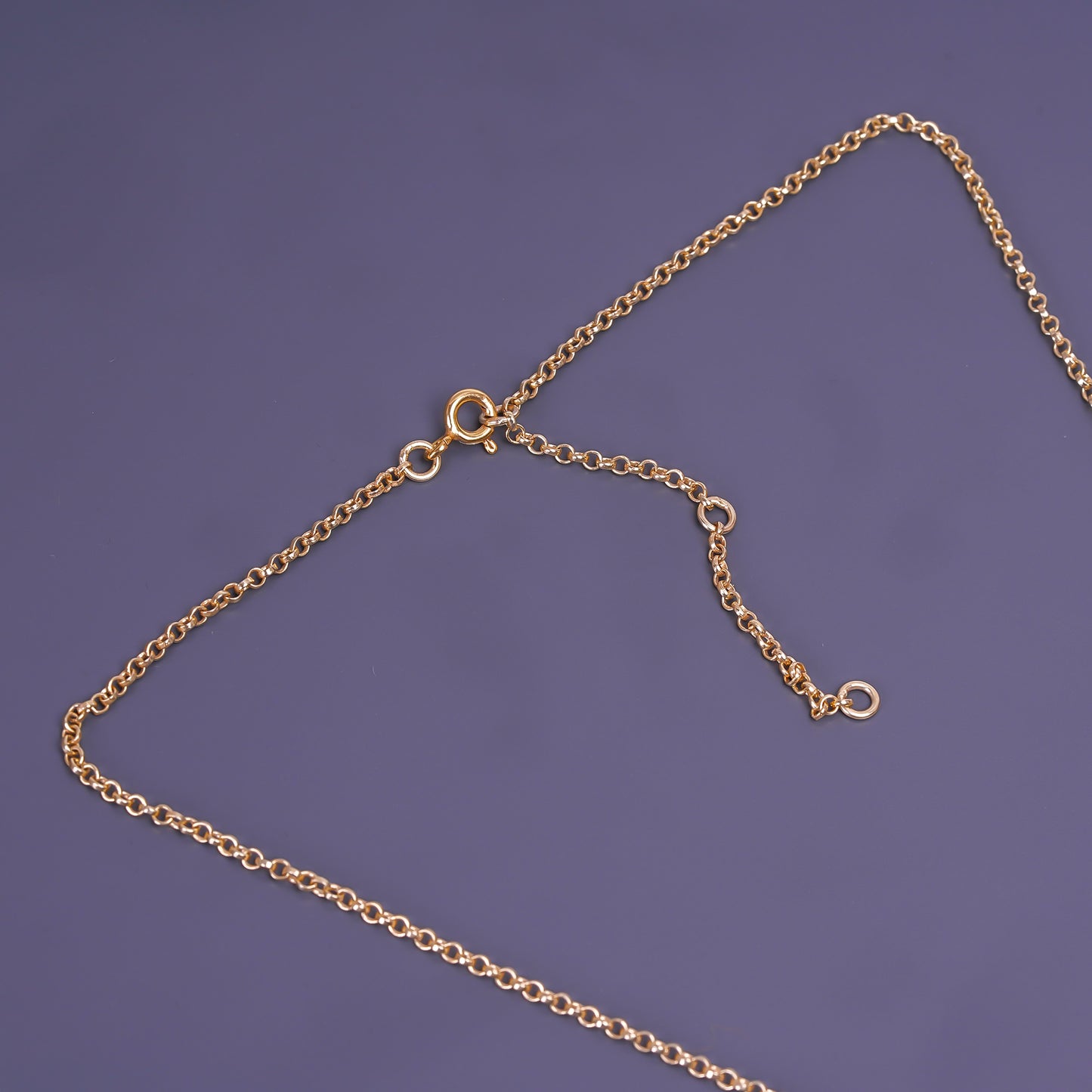 gold plated ruby unisex necklace