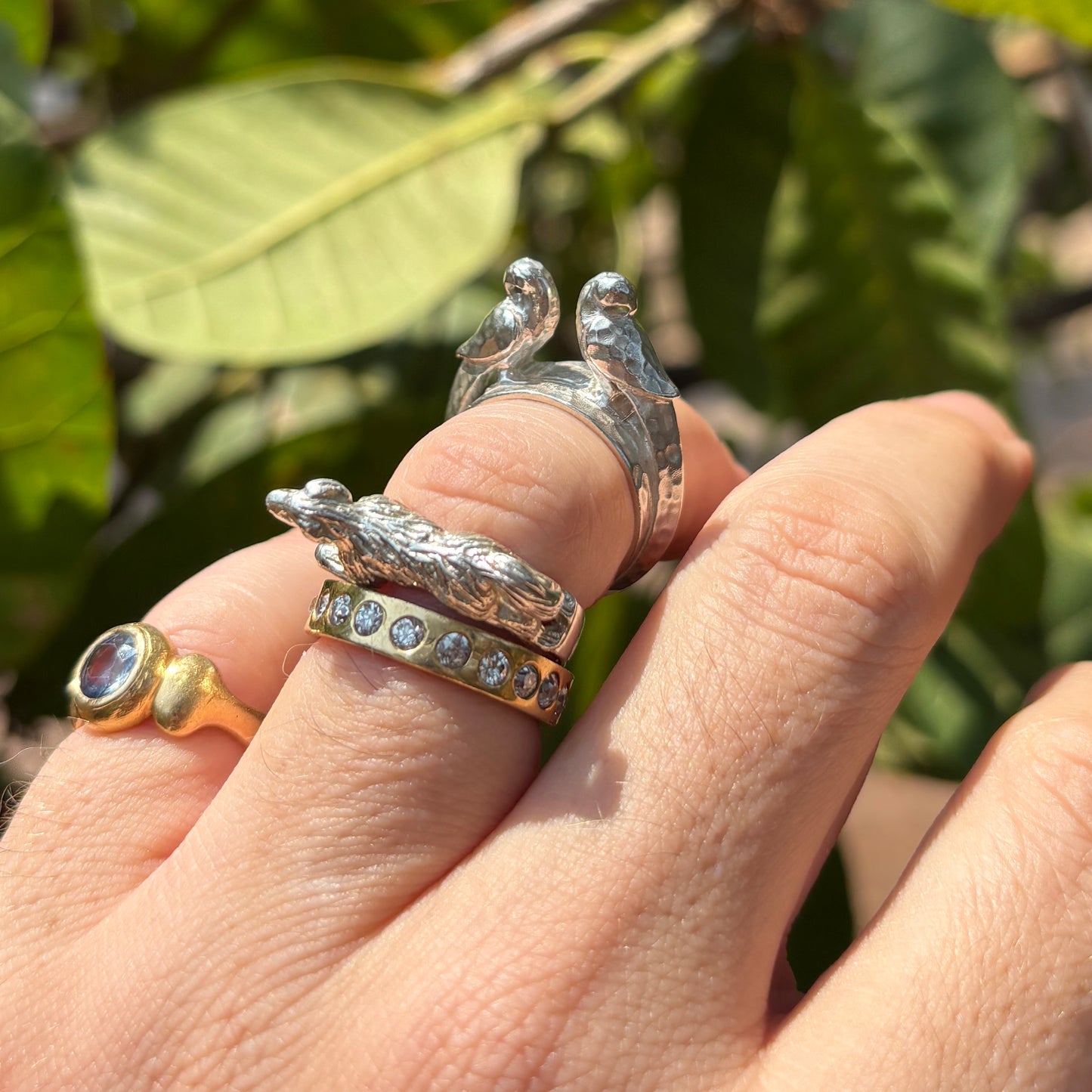 Urban Safari Parrot Ring (limited edition)