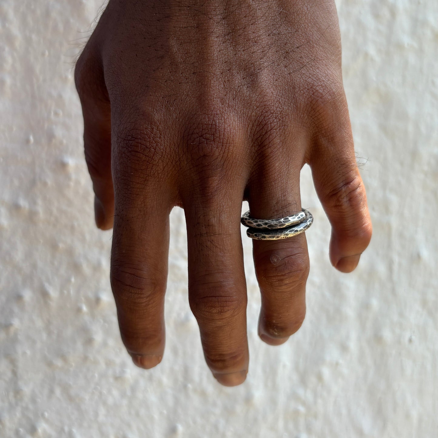 mens silver rings india