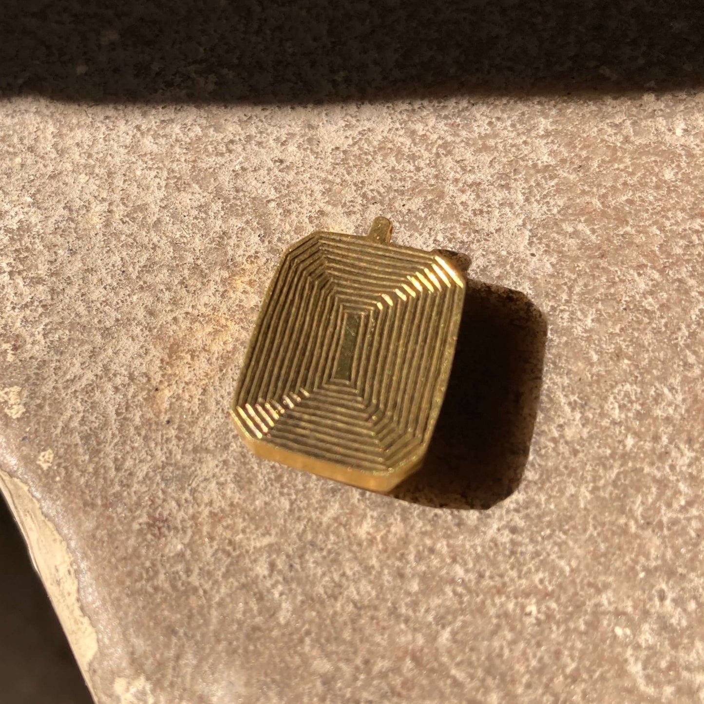 emerald and diamond pendant