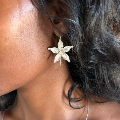 Jasmine Earrings in Sterling Silver