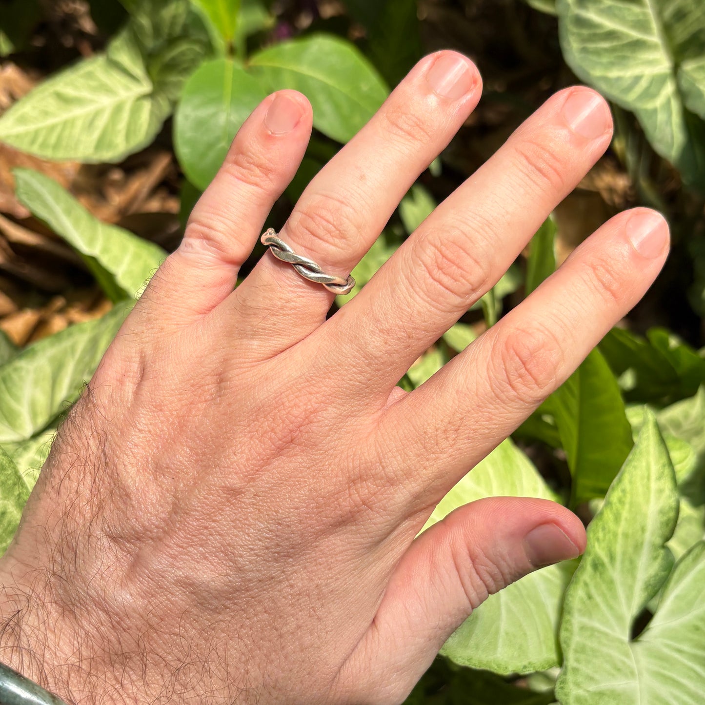 Double Wire Handmade Sterling Silver Ring